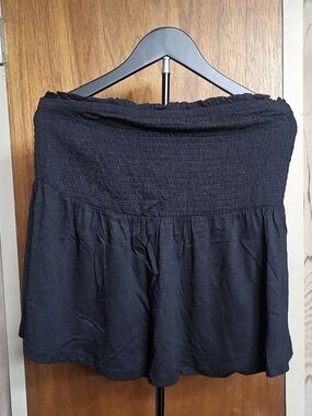 torrid Black Smocked Tube Top